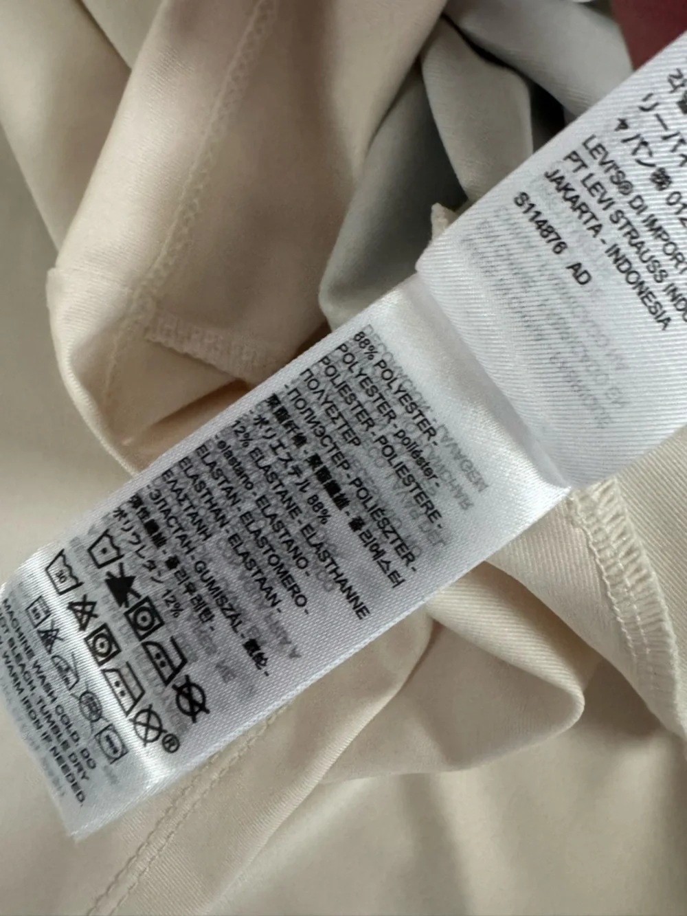 New Levis X ADSB Andersson Bell Second Skin Top Long Sleeve Shirt - Picture 5 of 9